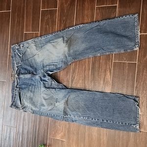 Men's american eagle jeans some wear on bottom 40/32